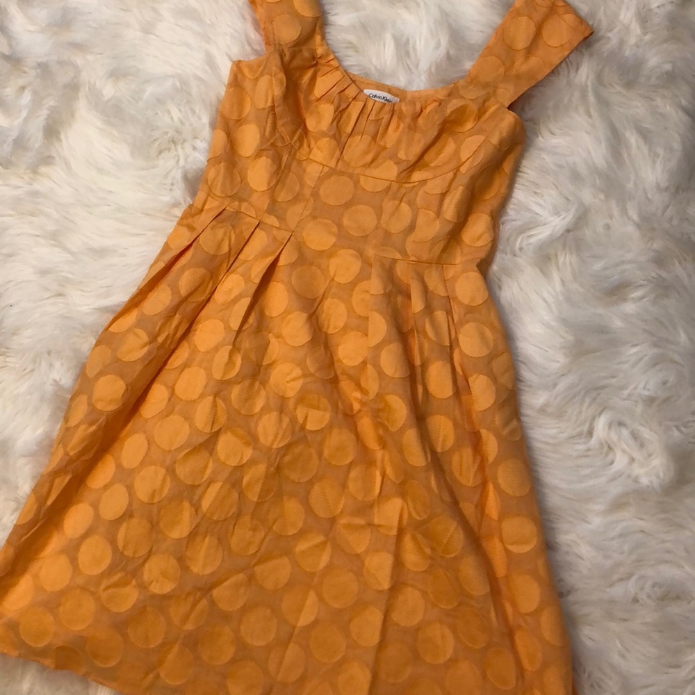Calvin Klein Polka Dot Dress